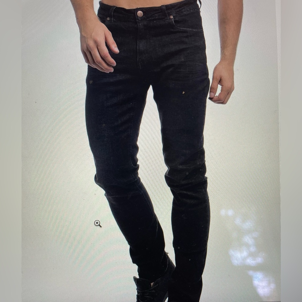 Barbell apparel men's straight athletic fit jeans